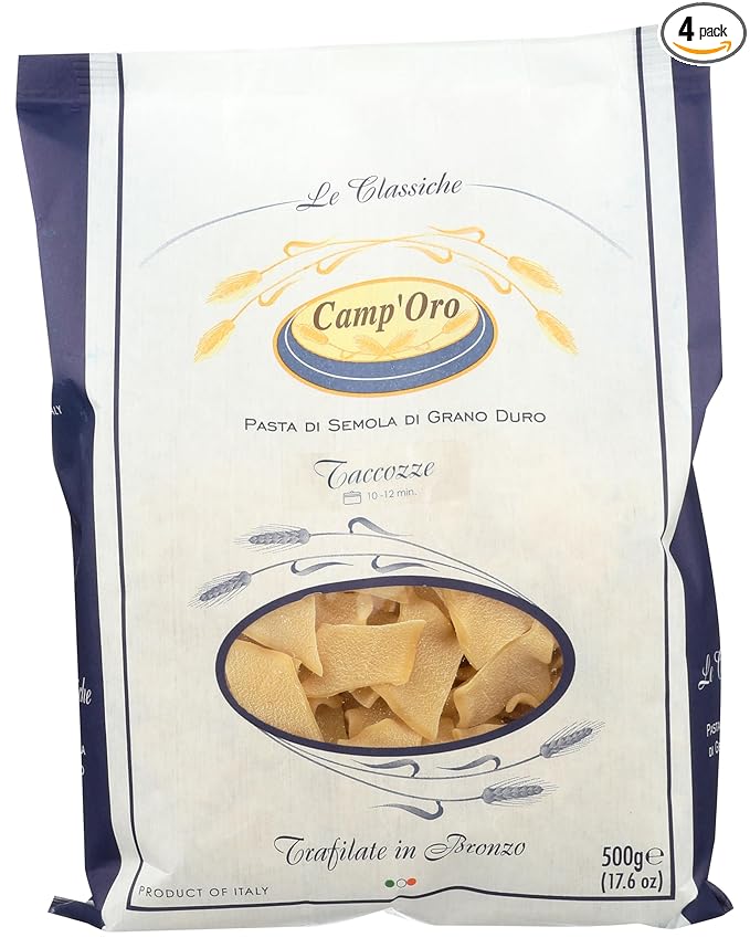 Camp'Oro Le Regionali Taccozze Pasta Pack of 4 Bag