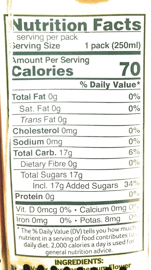Yeos Chrysanthemum Tea Drink (6x8.5 Fl Oz)-3 Pack