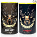 Bald Buck Seasoning Pack of 2 8 Oz (1 Bold Taste + 1 Slow Burn) | Rib Rub BBQ Chicken Seasoning | BBQ Seasoning and Rub | Rotisserie Chicken Seasoning &amp BBQ Rubs for Smoking | BBQ Rub Seasoning
