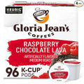 Gloria Jean's Raspberry Chocolate Lava Keurig Single-Serve K-Cup Pods Medium Roast Coffee 96 Count