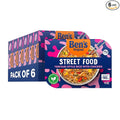 BEN'S ORIGINAL Street Food Teriyaki Style Rice with Chicken Prepared Entrée Microwavable Heat-&amp-Eat Bowl in 90 Seconds 9 oz (Pack of 6)
