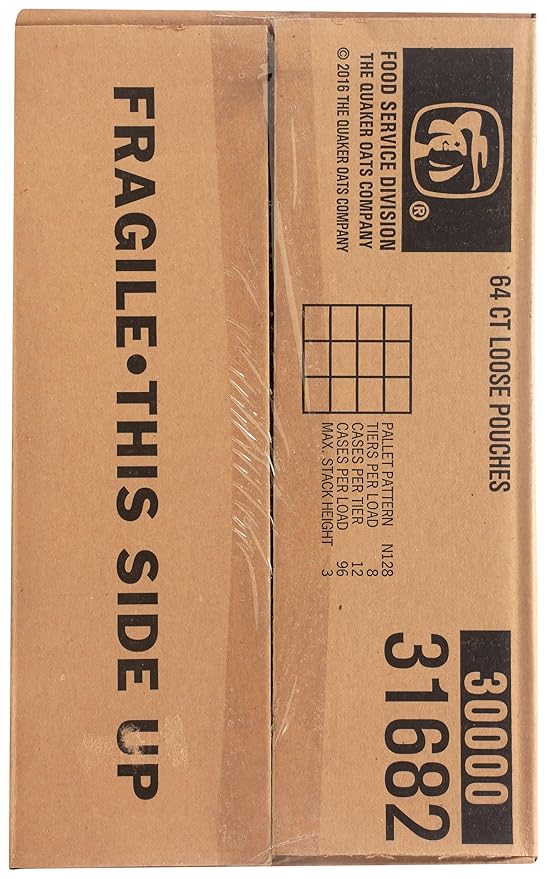 Quaker Oatmeal Variety 1.51 Oz. 64/Carton