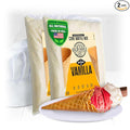 OLDSOUL Professional Cone Waffle Mix | Vanilla Flavour | Batter Mix | 10 Lbs | 224 Waffles (10 Lbs Traditional)