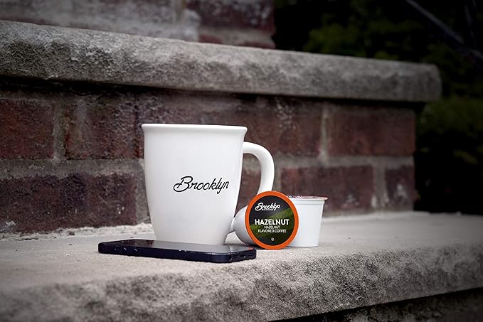 Brooklyn Beans Flavored Coffee Pods Assorted Gourmet Variety Pack Compatible with 2.0 Keurig K Cup Brewers 40 Count