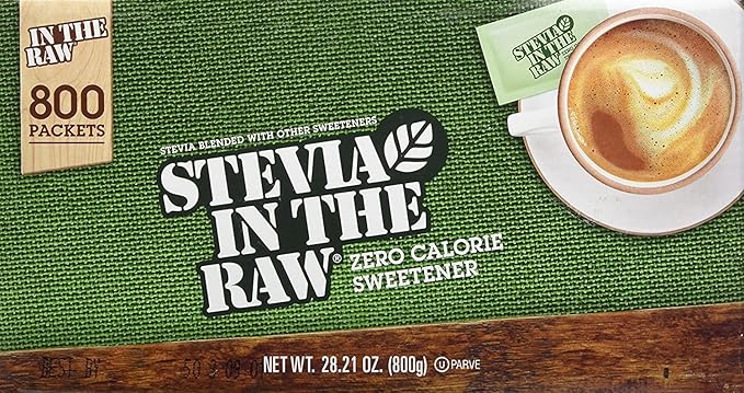 Stevia in the Raw Zero Calorie Sweetener Portion Packets 800-count Original