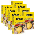 Lodge Cast Iron Skillet Cornbread - Pair with Cast Iron Skillet Wedge Pan Cornstick Pan or Muffin Pan Quality Ingredients (8 Pack) - True Southern