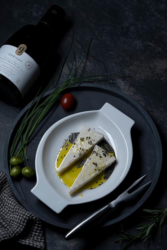 Garisar High In Polyphenol Premium Extra Virgin Olive Oil (&gt600 ppm) Low Acidity (max 0.2%) NYIOOC 2025 Gold Medal Winner Organic Agriculture Hand Picked Cold Pressed 100% Arbequina Pack of