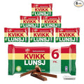 Kvikklunsj – Chocolate Covered Wafers from Freia - Norwegian Chocolate from Norway Milk Chocolate Bars (6-Pack x 47gram)