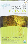 Prince of Peace Organic Green Tea 100 Tea Bags - 2 pack