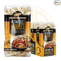 De Mi Pais Egg Noodles – Instant Egg Noodles for Soup Stir-Fry Pasta or Ramen Recipes Traditional Noodles Eggs Crafted in Cambodia Using Traditional Techniques for Rich Flavor – 14 oz | 3-Pack