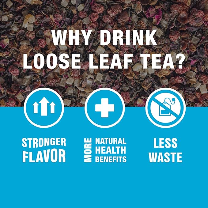 Tiesta Tea - Summer Mocktail Kit Loose Leaf Premium Gift Box 3 Pouches Caffeinated Make Hot &amp Iced Tea Set with Green White &amp Black Brews 25 Cups per Bag