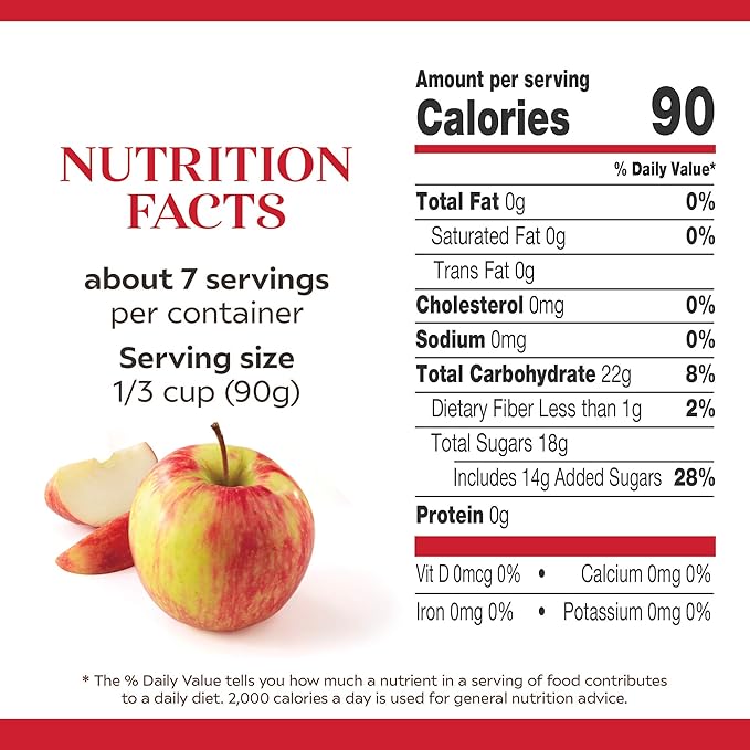 Duncan Hines Comstock Apple Pie Filling and Topping 21 oz. (Pack of 8)