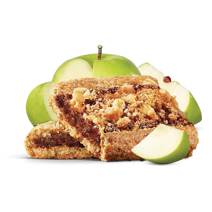 Nature's Bakery Nature’s Bakery Oatmeal Crumble Bars Apple Real Fruit Vegan Non-GMO Breakfast bar 7 boxes with 12 twin packs