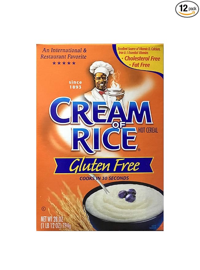Cream Of Rice Gluten Free Hot Cereal 28 oz 12 Pack