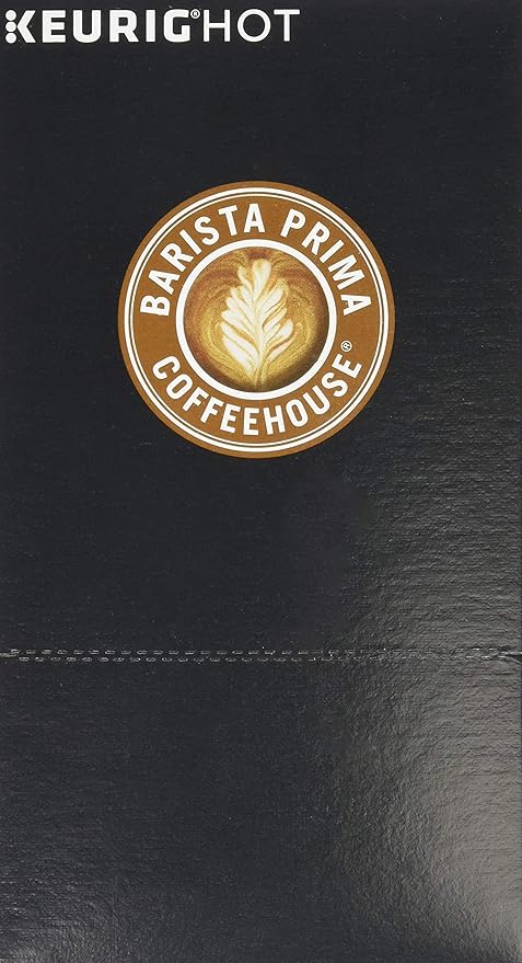 Barista Prima Coffeehouse Coffee Keurig K-Cups French Roast 96 Count (Packaging May Vary)