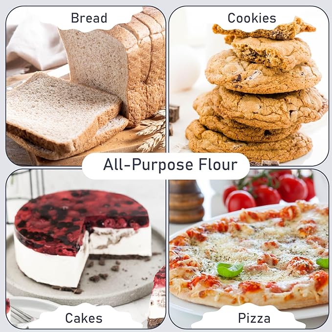 Great River Milling Lily White Organic All-Purpose Flour | Unbleached &amp Unbromated | Non-GMO Kosher | Ideal for Bread Cookies Cakes Pizza Dough &amp Everyday Baking | 5 Lb