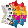 The GFB Variety Pack Protein Bars - Gluten Free Plant Based Non GMO Sustainably Made – Ridiculously Tasty Healthy Vegan Nutrition Snack Protein Bars 2.05 oz (10 Count)