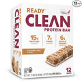 Ready® Protein Bars – High-Protein Snack with 15g Whey Protein With Flaxseeds and Omega-3s for Sustained Energy Supports Lean Muscle and Recovery – Iced Oatmeal Cookie 12 Pack