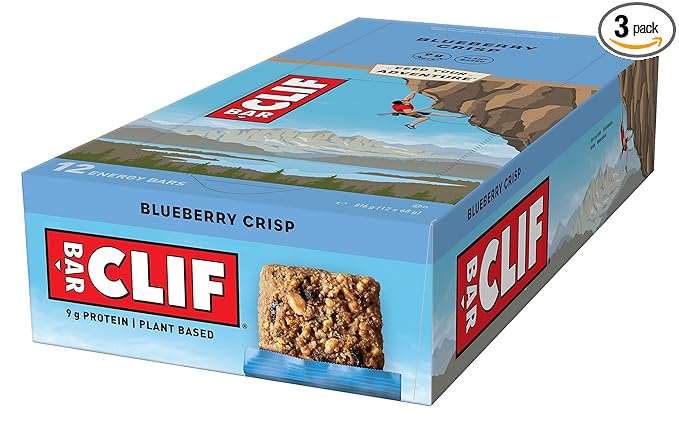 Clif Bars Blueberry Crisp Clif Bar (12x2.4oz)