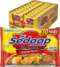 Mi Sedaap Curry Flavor Instant Noodles Pack of 30 – Indonesian curry ramen cups stir fry cup noodles