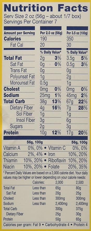 Barilla Protein Plus Pasta Elbows 14.5 Ounce(Pack of 8)