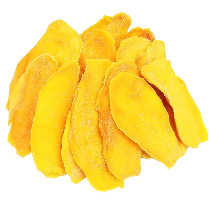 Anna and Sarah Extra Low Sugar Added Dried Mango Slices 32 Oz Delicious Texture Soft &amp Juicy Naturally Ripened Fruits Gluten Free Non GMO Kosher Natural Source of Vitamin C 2 Lbs