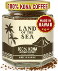 KONA COFFEE 100% - Premium Freeze Dried Instant Coffee - Low Acid Coffee - Medium Roast Arabica Hawaiian Coffee 1.5oz (1 Pack | 22 Servings)