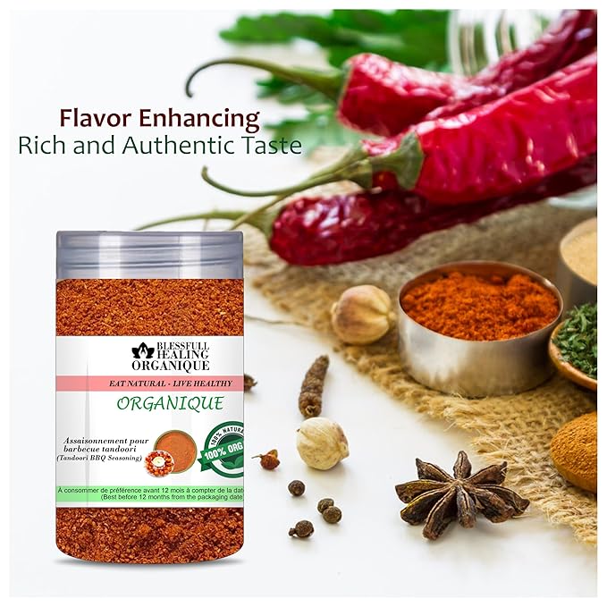 Blessfull Healing Organic Tandoori BBQ Masala 200 Gram