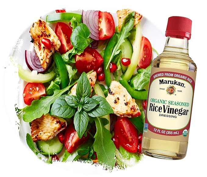 Marukan Organic Seasoned Rice Vinegar 1 Gallon (Pack of 1)