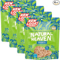 Natural Heaven Spaghetti Noodles Hearts of Palm 4-Pack – Naturally Rich in Potassium Low-Calorie Veggie Pasta Keto &amp Gluten-Free Food Vegan 9 Oz Ea