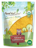 Food to Live Organic Mango Powder 2 Pounds - Non-GMO Made from Raw Dried Fruit Unsulfured Vegan Bulk Great for Baking Juices Smoothies Yogurts Contains Maltodextrin No Sulphites