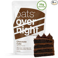 Oats Overnight Chocolate Cake - Overnight Oats with 20g Whey Protein High Fiber Breakfast Protein Shake - Gluten Free Oatmeal Non GMO High Protein Oatmeal (2.8 oz per Meal) (8 Pack)