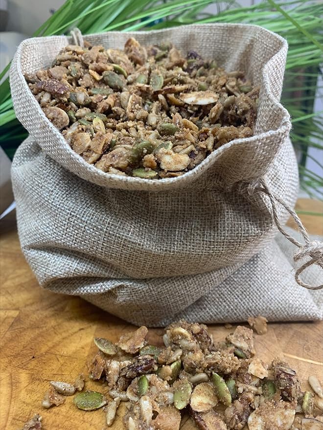 Low Sugar Low Carb Granola Cereal | Let's Peanut Butter Party 5 Lbs | Nutty Girl Keto Girlnola®