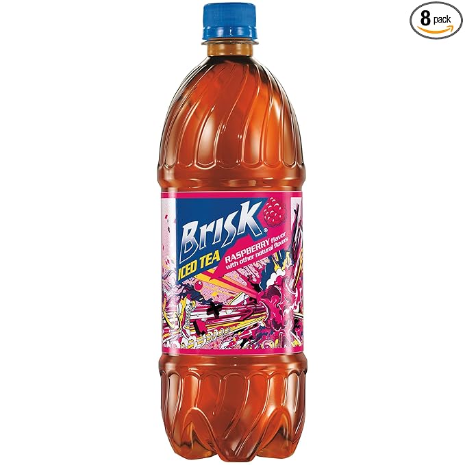 Brisk Raspberry tea 1 Liter 8pk