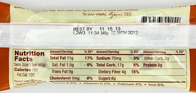 thinkThin Crunch Cherry &amp Mixed Nut Gluten Free 1.41-Ounce Bars (Pack of 15)