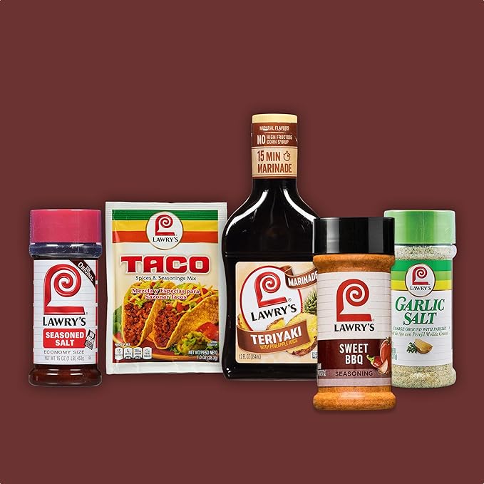 Lawry's Sweet BBQ Seasoning 4.48 oz (Pack of 6)