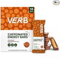 Verb Caffeinated Energy Bars Chocolate Peanut Butter Cup (26g Pack of 16) 110-Calorie Delicious Energy Bar Gluten Free On-the Go Snack with 80mg Green Tea Caffeine Only Real-Food Ingredients