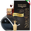 MANICARDI Balsamic Vinegar of Modena PGI - Dense Gold Elisir with Drip-Stop Dispenser Perfect for Snacks Pasta Vegetables Salad Dressings Meat - Made in Italy 8.45 Fl Oz (250 ml)