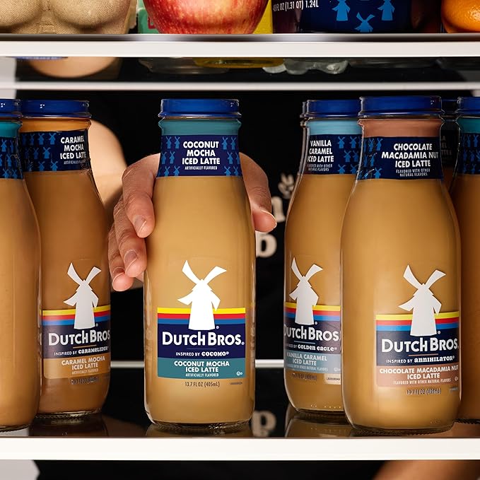 Dutch Bros® Coconut Mocha Iced Latte inspired by Cocomo® 12-13.7 Fl Oz Bottles