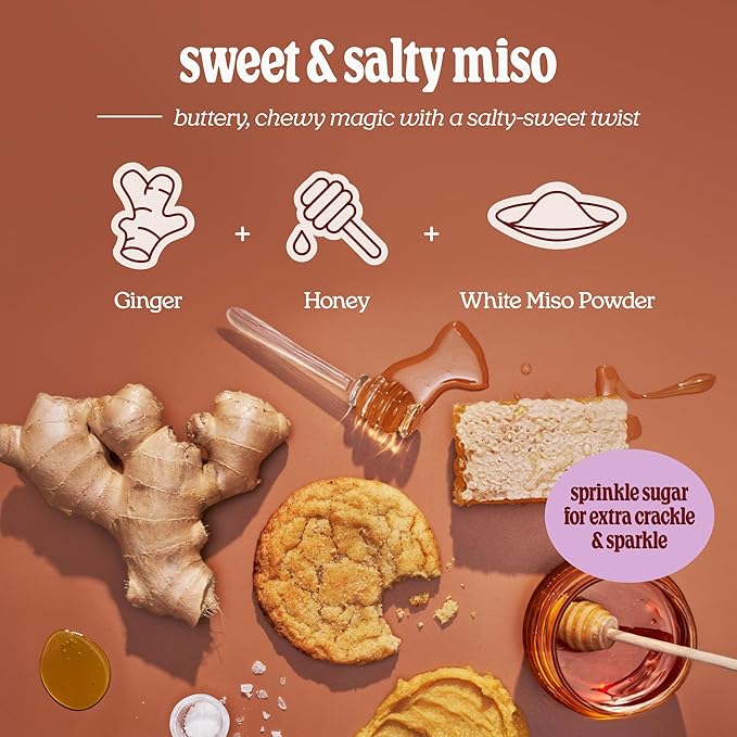 Cravings by Chrissy Teigen Miso Snickerdoodle Cookie Mix - Makes 12 4-inch Soft &amp Chewy Cookies Easy Cookie Mix (Pack of 3)