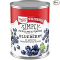 Duncan Hines Wilderness Blueberry Pie Filling and Topping 21 oz. (Pack of 8)