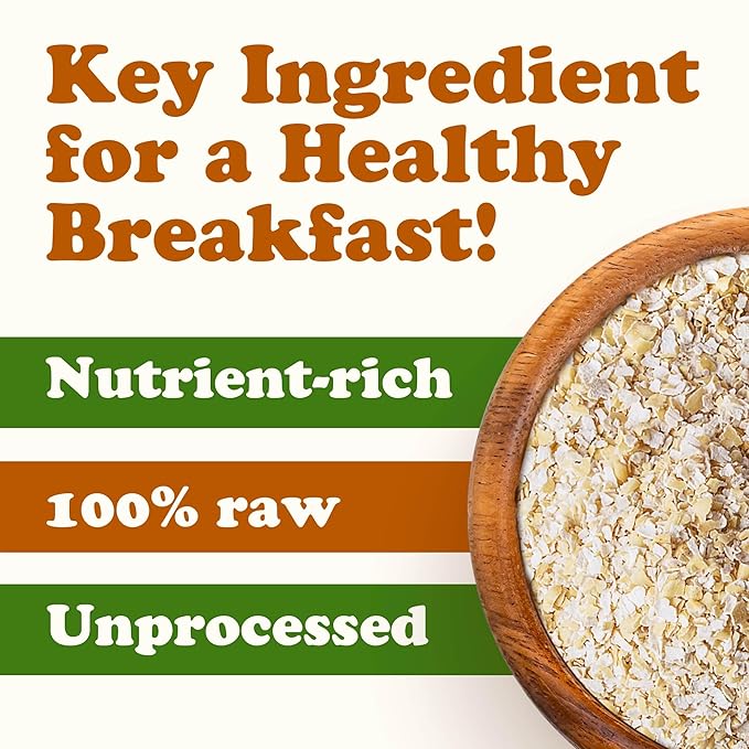 Food to Live Gluten Free Organic Oat Bran 3 Pounds – A Nutritional Powerhouse High Fiber Hot Cereal Milled from High Protein Oats. Non-GMO Kosher.