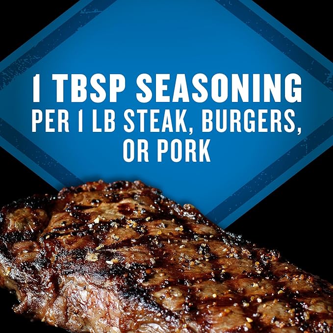 McCormick Grill Mates Montreal Steak Seasoning 7 lb - One 7 Pound Container Montreal Steak Rub Seasoning Ideal for Steaks Ribs Burgers and Vegetables for a Zesty Flavor