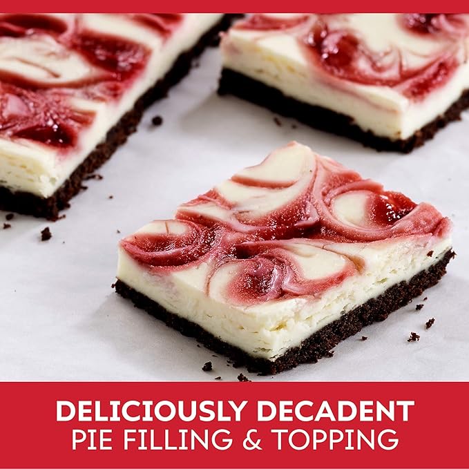 Duncan Hines Wilderness Raspberry Pie Filling and Topping 21 oz. (Pack of 8)