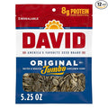 DAVID Sunflower Seeds Original Flavor Easter Basket Stuffer for Baseball Players 5.25 oz. (Pack of 12)