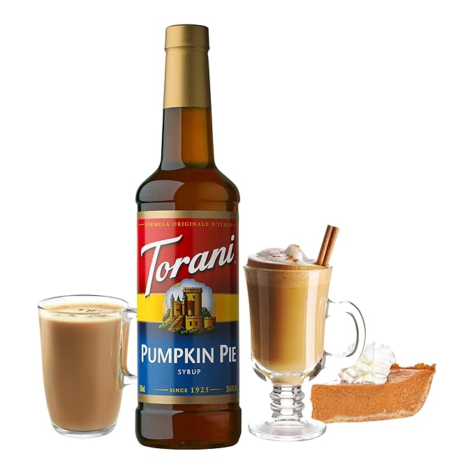 Torani Syrup Pumpkin Pie 25.4 Ounces (Pack of 4)