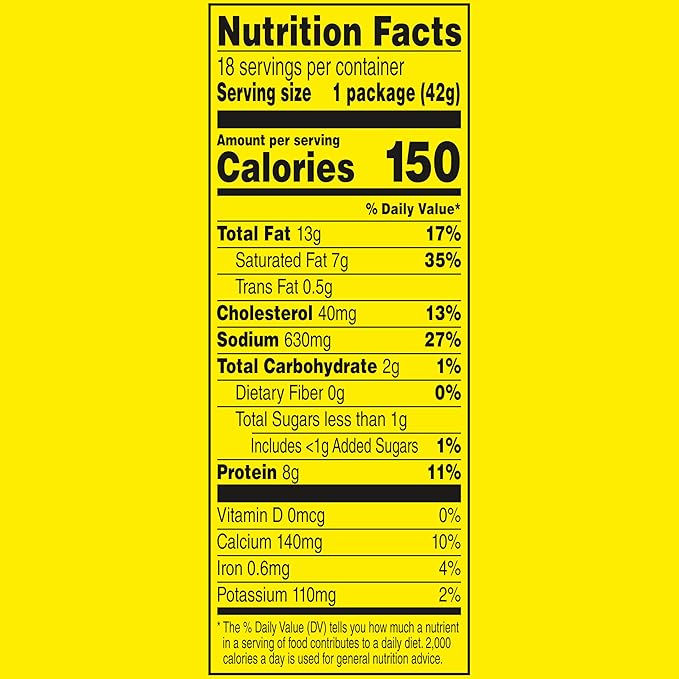 Slim Jim Beef 'N Cheese Smoked Meat Sticks Mild Flavor 8g Protein Per Serving Easter Basket Stuffer for Men 1.5 oz. (18 Count)