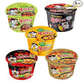 [Samyang] Popular Burakk Stir-Fried Cup Ramen 5 kinds/Bulldark Spicy Chicken Roasted Noodles 105g + Cheese Bulldark Spicy Chicken Roasted Noodles 105g + Curry Bulldark Spicy Chicken Roasted Noodles