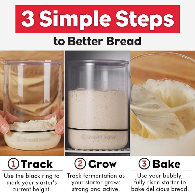 Brod &amp Taylor Sourdough Home + Sourdough Starter Jar (Bundle)