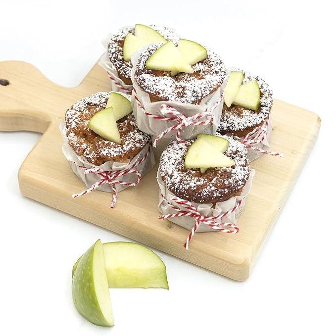 CrumbleCrate Mini French Apple Cakes DIY Baking Kit for Adults | Gourmet Cake Making Set | Pre-Measured Ingredients &amp Baking Tools Included